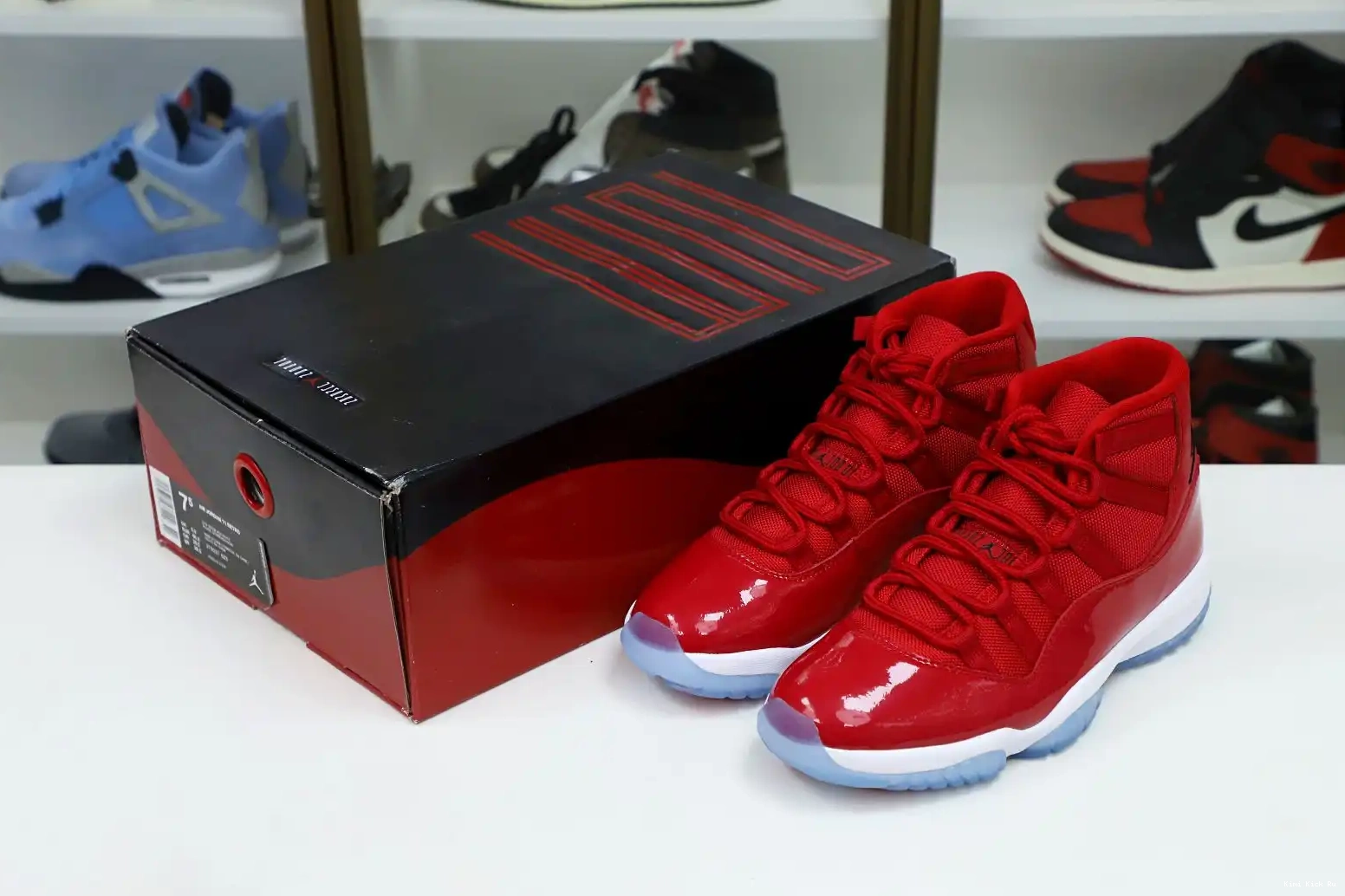 JORDAN LIKE 378037-623 RETRO 11 Kimikick WIN 96 0723